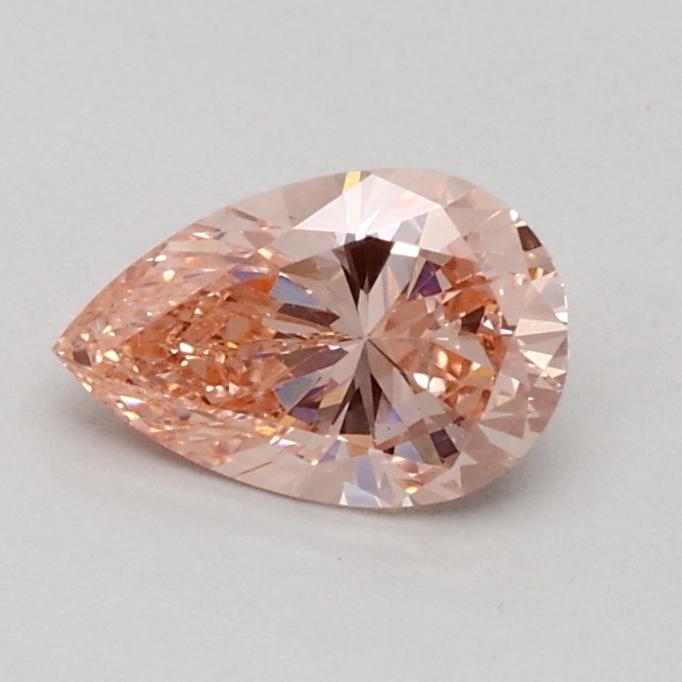 0.40 Ct. Fancy Intense Pink Pear Lab Grown Diamond