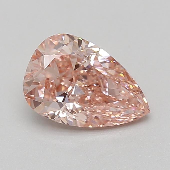1.44 Ct. Fancy Intense Pink Pear Lab Grown Diamond