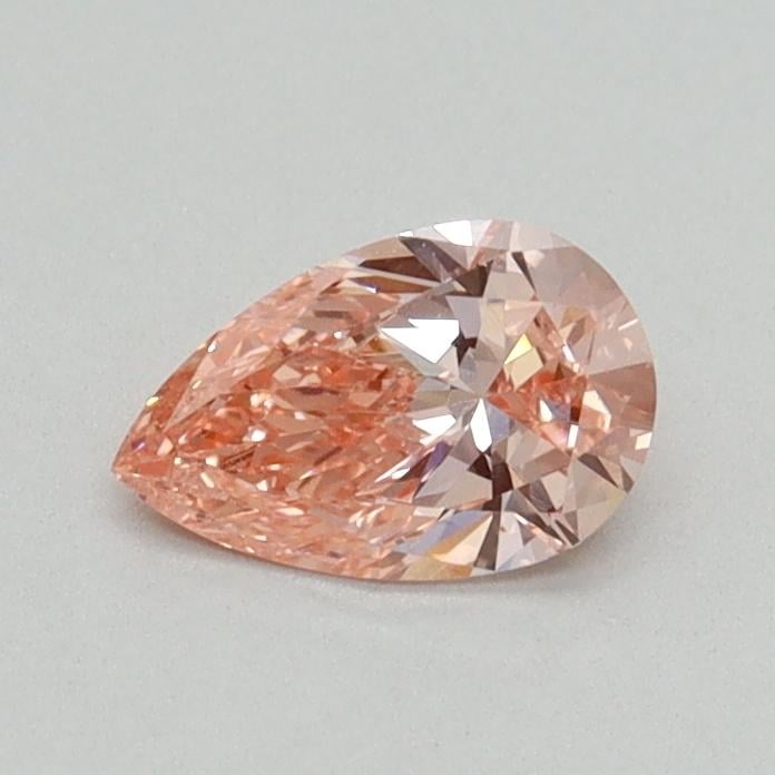 0.41 Ct. Fancy Vivid Pink Pear Lab Grown Diamond