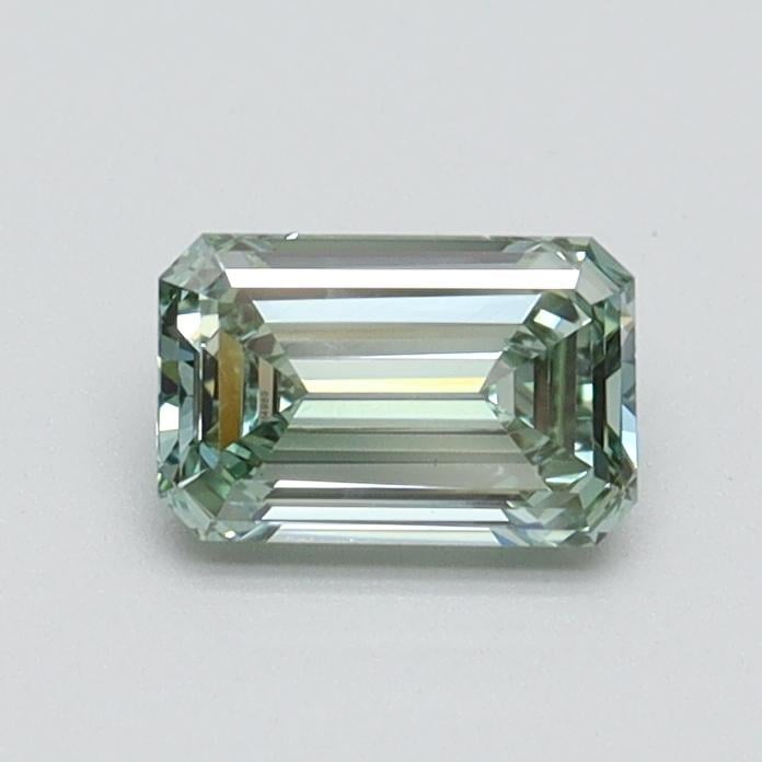0.56 Ct. Fancy Intense Green Emerald Lab Grown Diamond