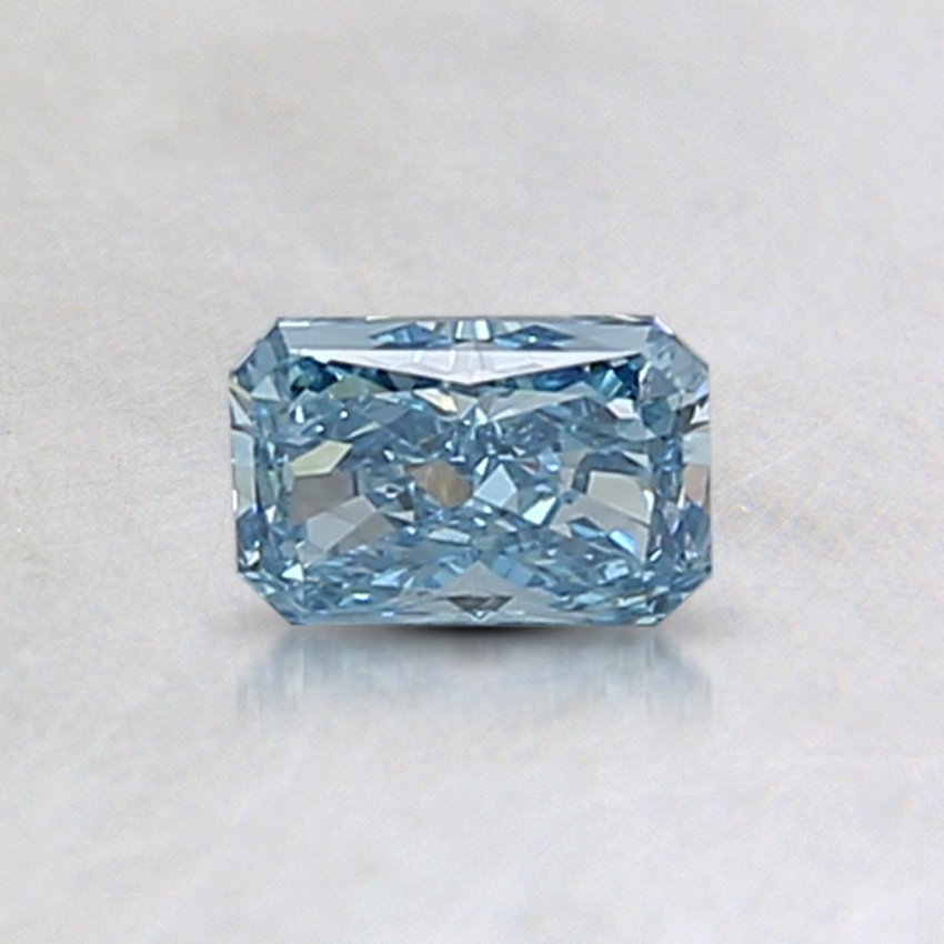 0.48 Ct. Fancy Intense Blue Radiant Lab Grown Diamond