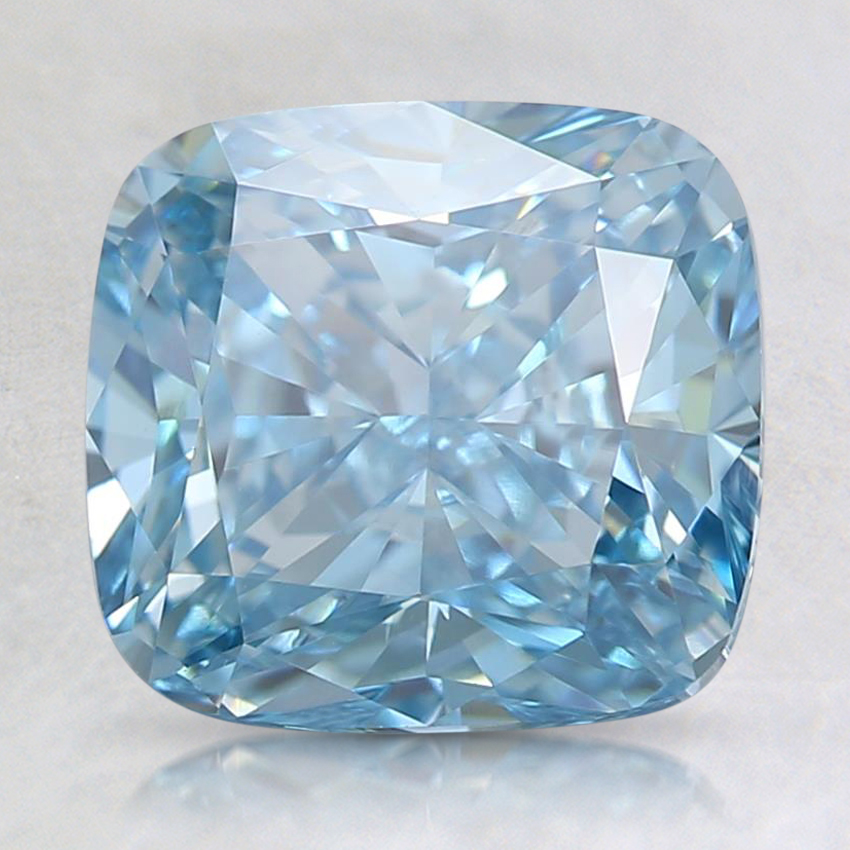 2.30 Ct. Fancy Blue Cushion Lab Grown Diamond