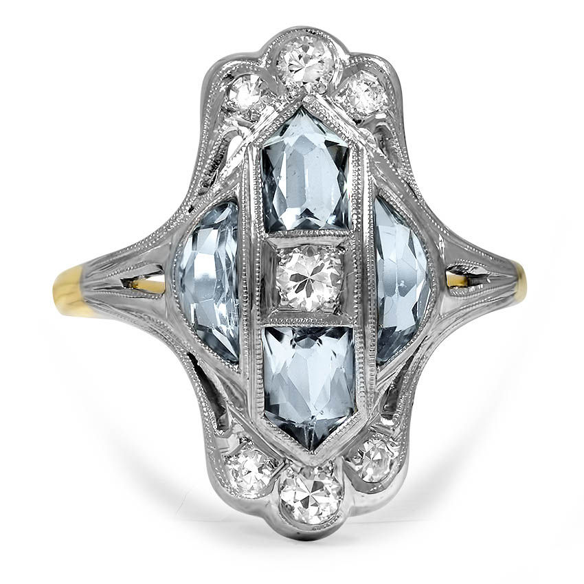 Art Deco Diamond Vintage Ring