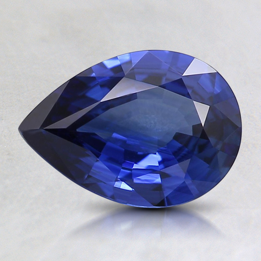 8.7x6.2mm Premium Blue Pear Sapphire