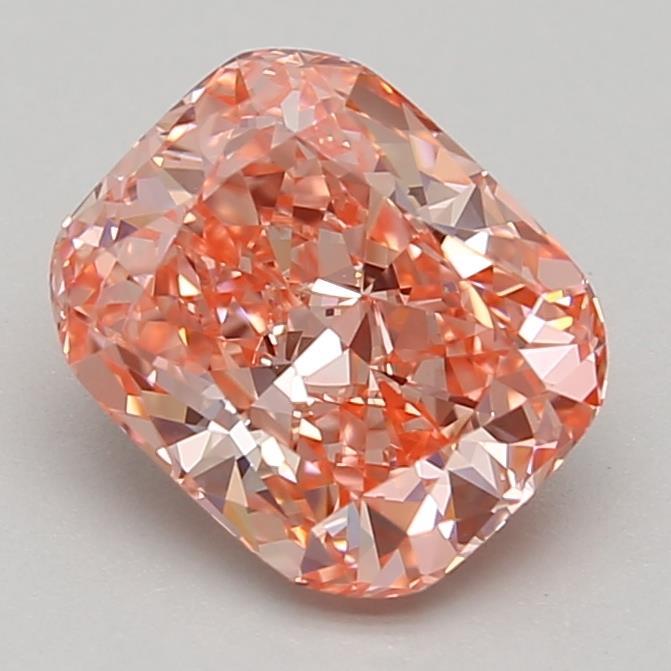 1.25 Ct. Fancy Vivid Blue Cushion Lab Grown Diamond
