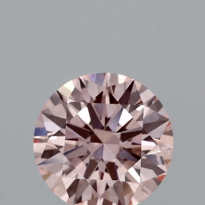 1.52 Ct. Fancy Vivid Pink Round Lab Grown Diamond