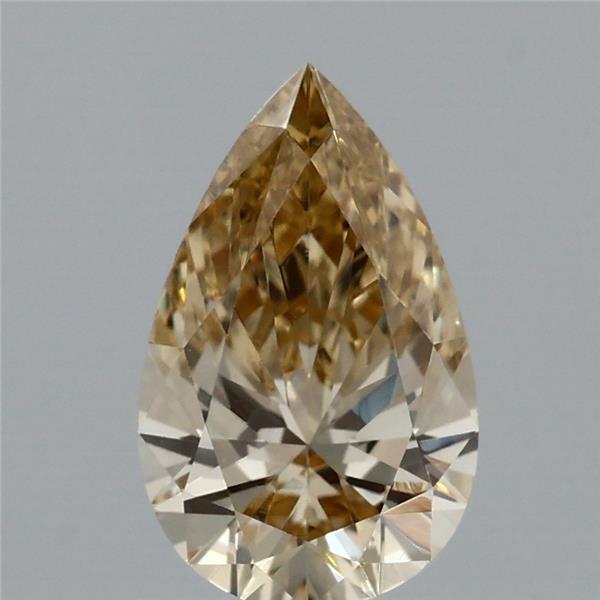 0.94 Ct. Fancy Yellow Pear Lab Grown Diamond