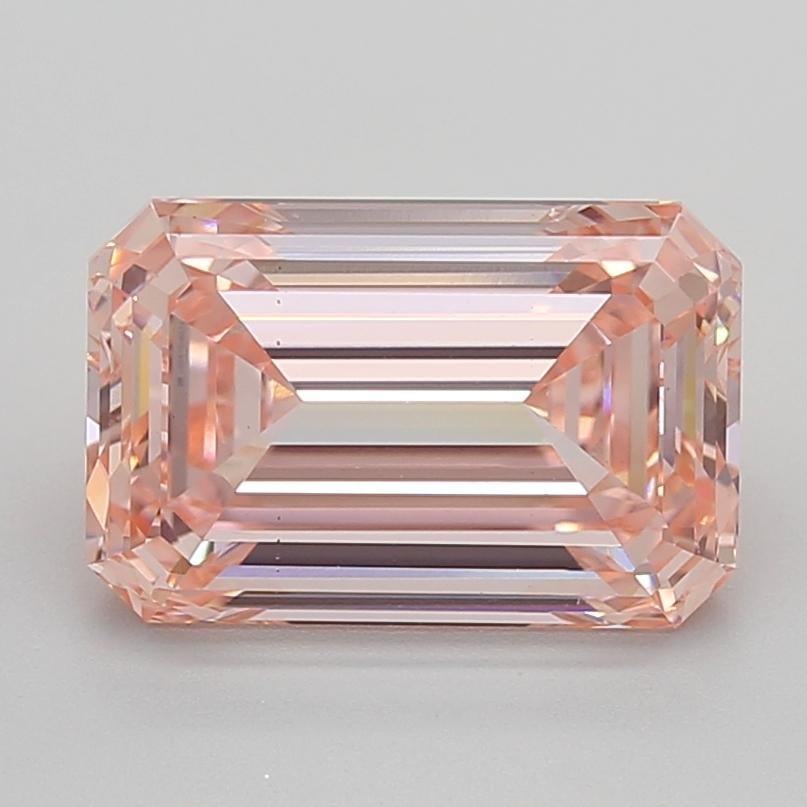 5.00 Ct. Fancy Intense Pink Emerald Lab Grown Diamond