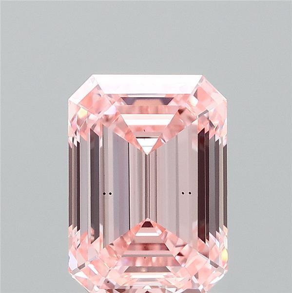 2.01 Ct. Fancy Intense Pink Emerald Lab Grown Diamond