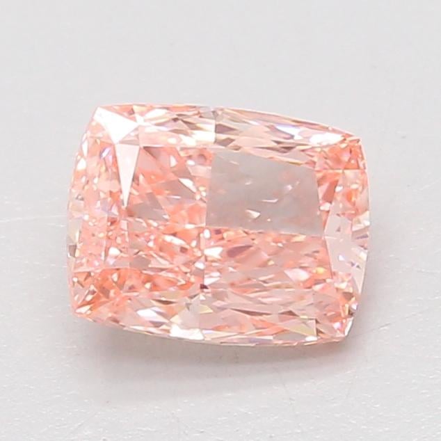 1.50 Ct. Fancy Vivid Pink Cushion Lab Grown Diamond