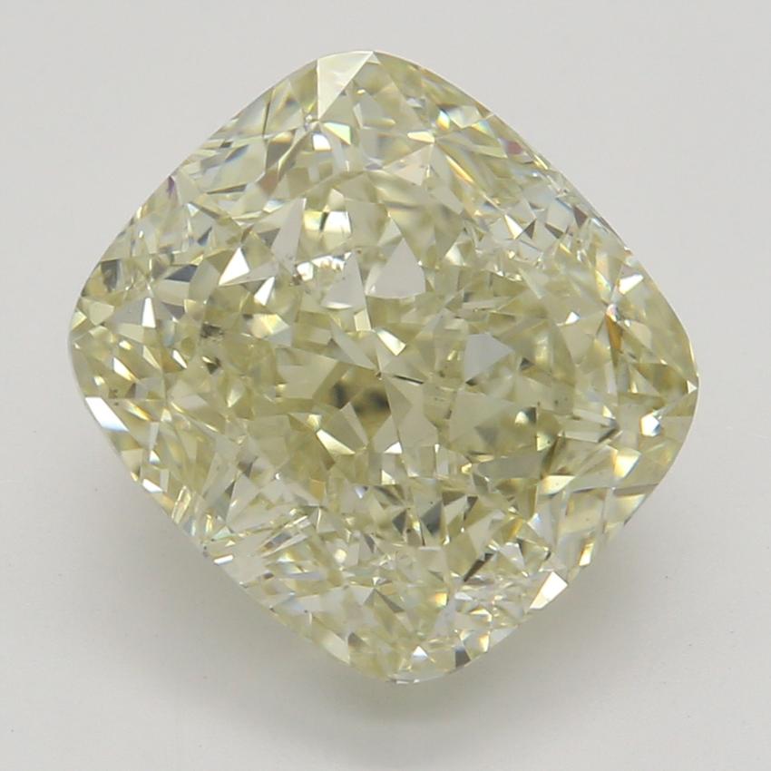3.01 Ct. Fancy Light Brownish Yellow Cushion Diamond