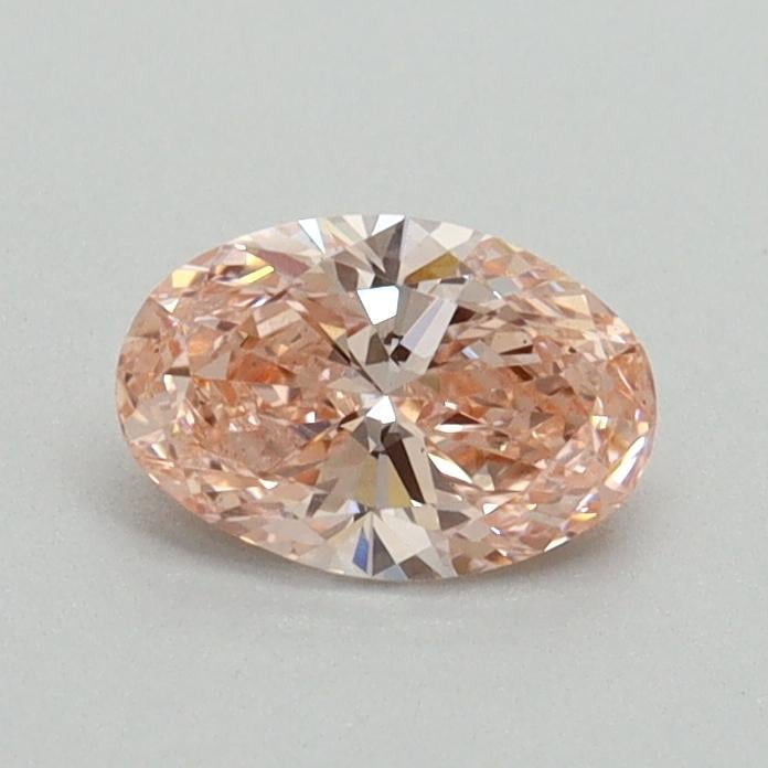 0.50 Ct. Fancy Intense Pink Oval Lab Grown Diamond