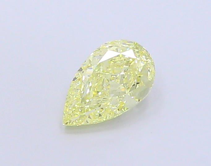 1.58 Ct. Fancy Light Yellow Pear Lab Grown Diamond