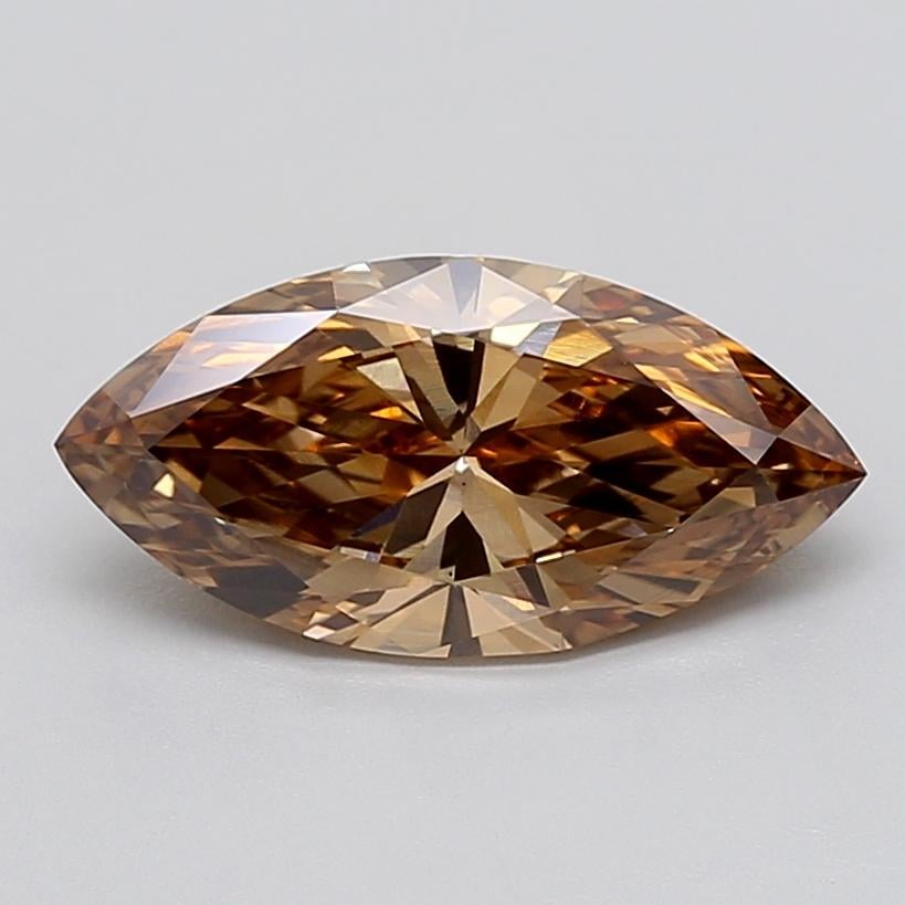 2.27 Ct. Fancy Light  Brown Marquise Lab Grown Diamond