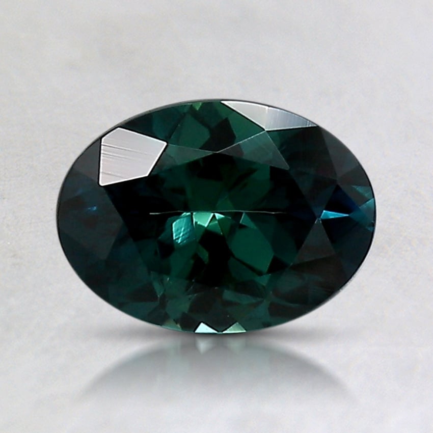 7.5x5.5mm Blue Oval Australian Sapphire