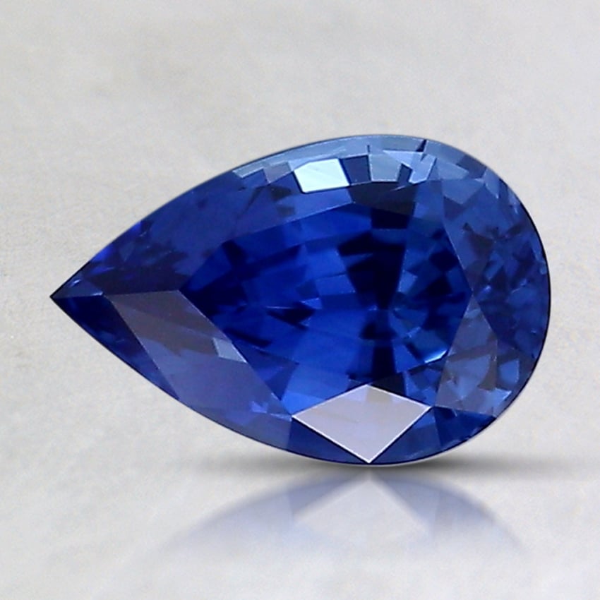 8.5x5.6mm Blue Pear Sapphire