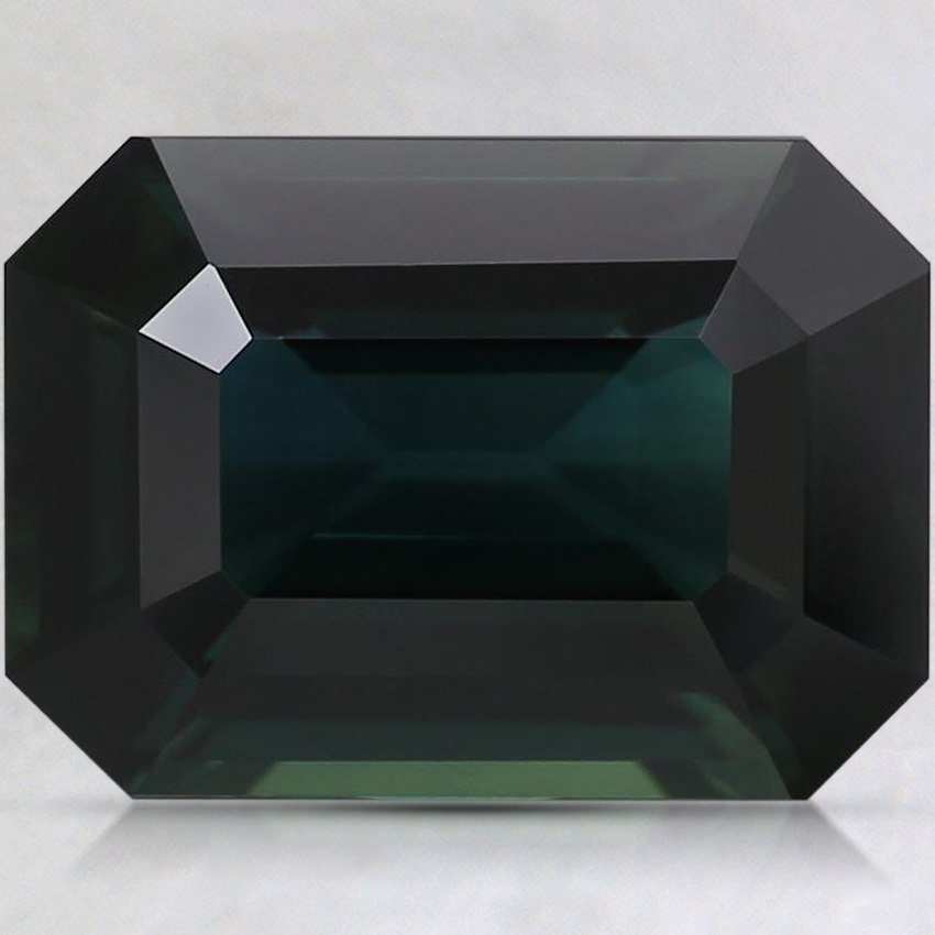 10.8x7.8mm Teal Emerald Sapphire