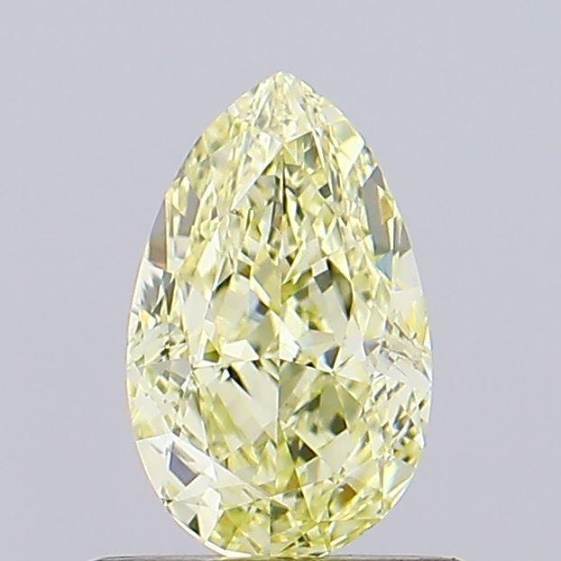 0.71 Ct. Fancy Yellow Pear Lab Grown Diamond
