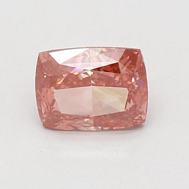 1.03 Ct. Fancy Vivid Pink Cushion Lab Grown Diamond