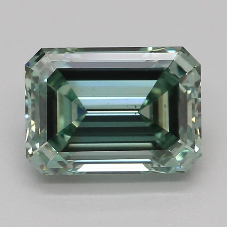 1.09 Ct. Fancy Vivid Green Emerald Lab Grown Diamond