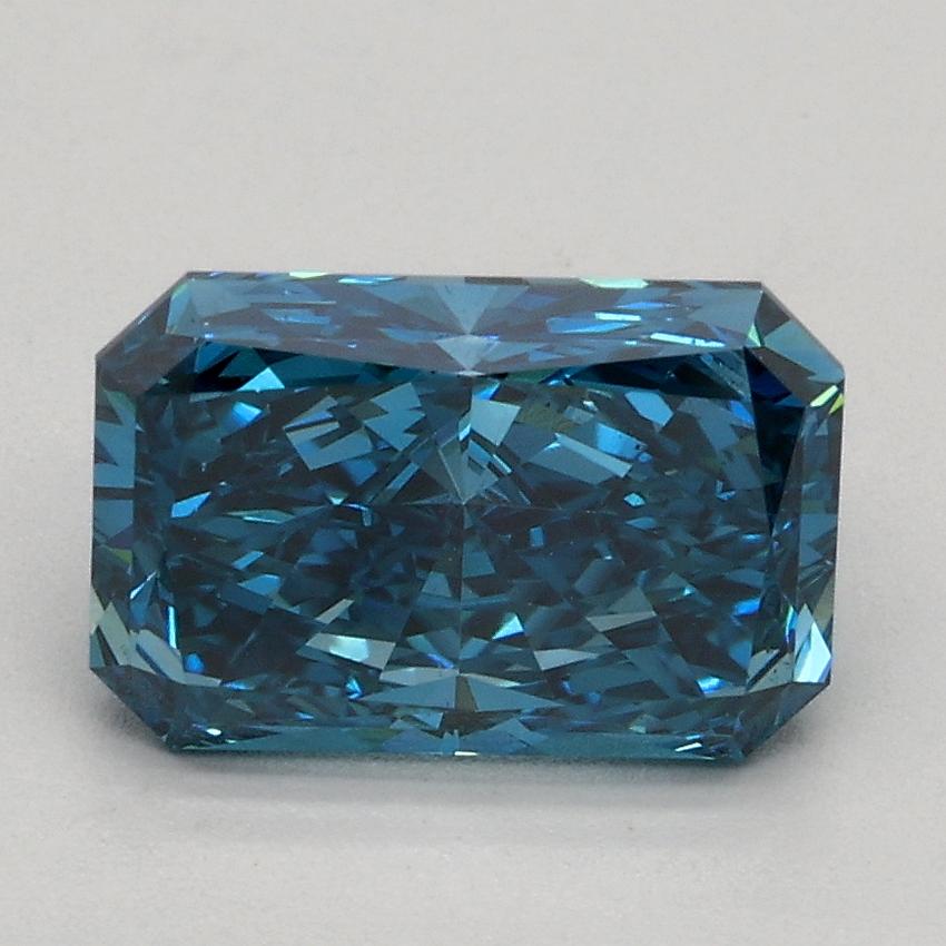 1.50 Ct. Fancy Vivid Blue Radiant Lab Grown Diamond