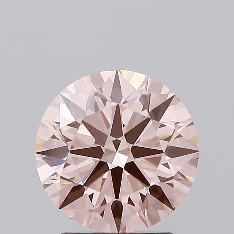 2.19 Ct. Fancy Intense Pink Round Lab Grown Diamond