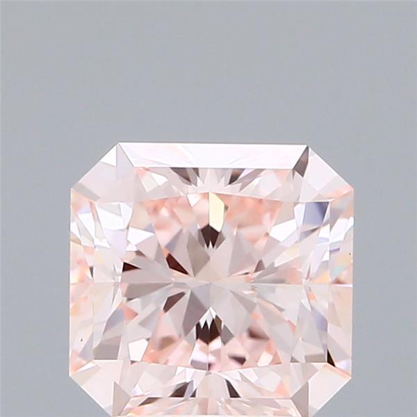 2.09 Ct. Fancy Pink Radiant Lab Grown Diamond