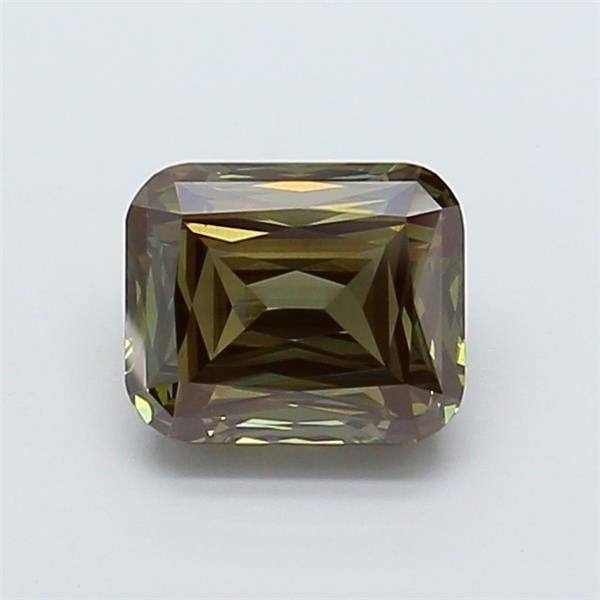 2.05 Ct. Fancy Deep Green Radiant Lab Grown Diamond