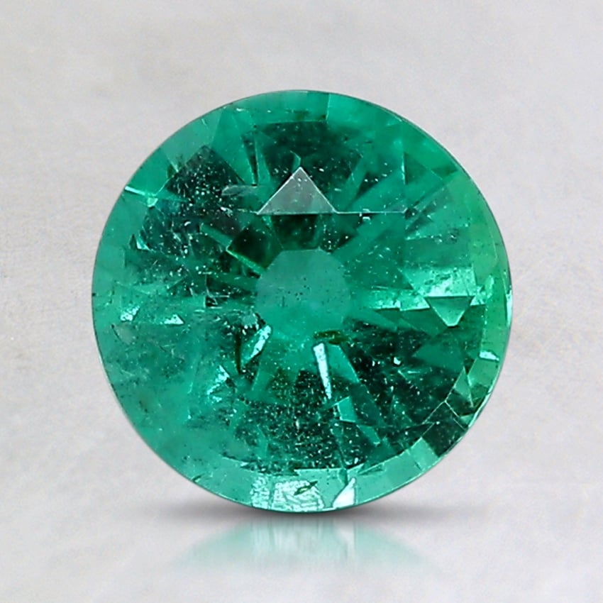 7.1x7mm Round Emerald