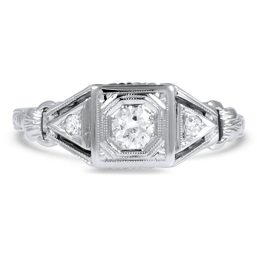 Art Deco Diamond Vintage Ring