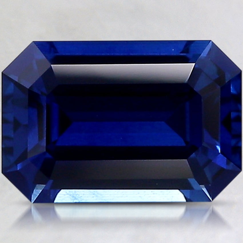 10x6.7mm Blue Emerald Sapphire