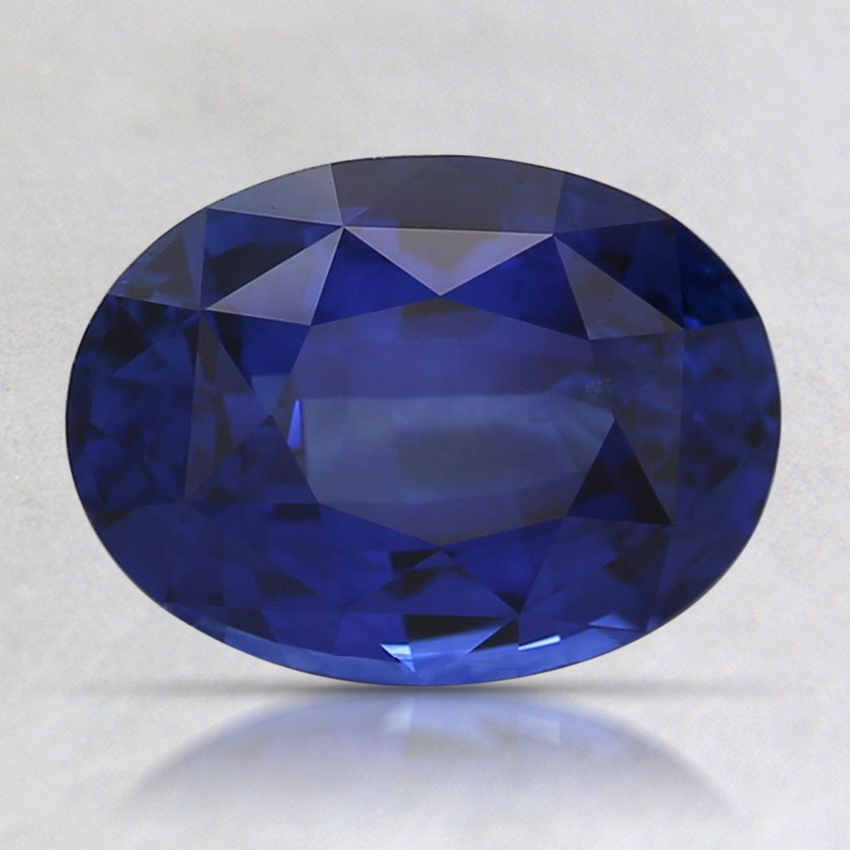 8.5x6.3mm Premium Blue Oval Sapphire