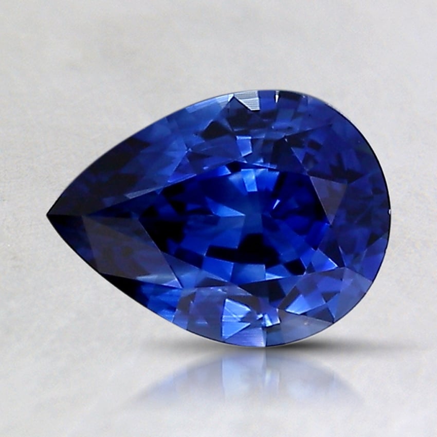 8x6mm Blue Pear Sapphire
