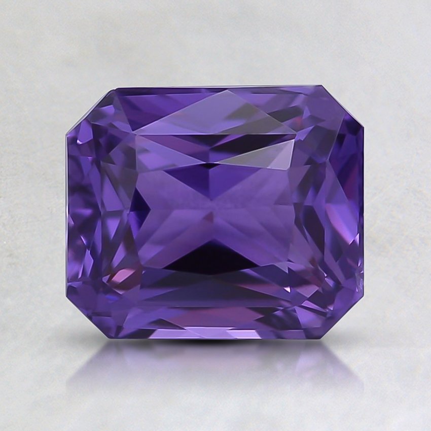 7x6mm Unheated Purple Radiant Sapphire