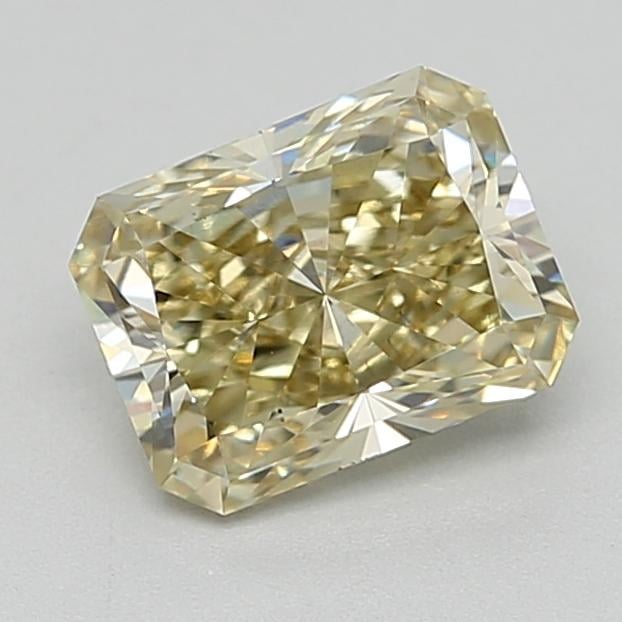 1.09 Ct. Fancy Light  Yellow Radiant Lab Grown Diamond