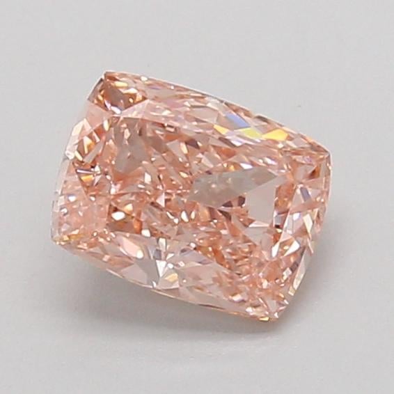 1.01 Ct. Fancy Vivid Pink Cushion Lab Grown Diamond