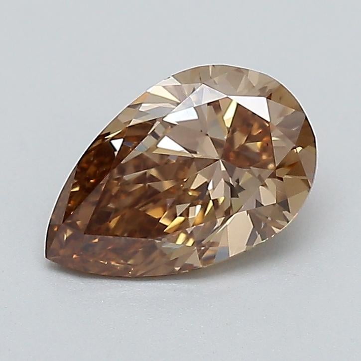1.05 Ct. Fancy Light  Brown Pear Lab Grown Diamond