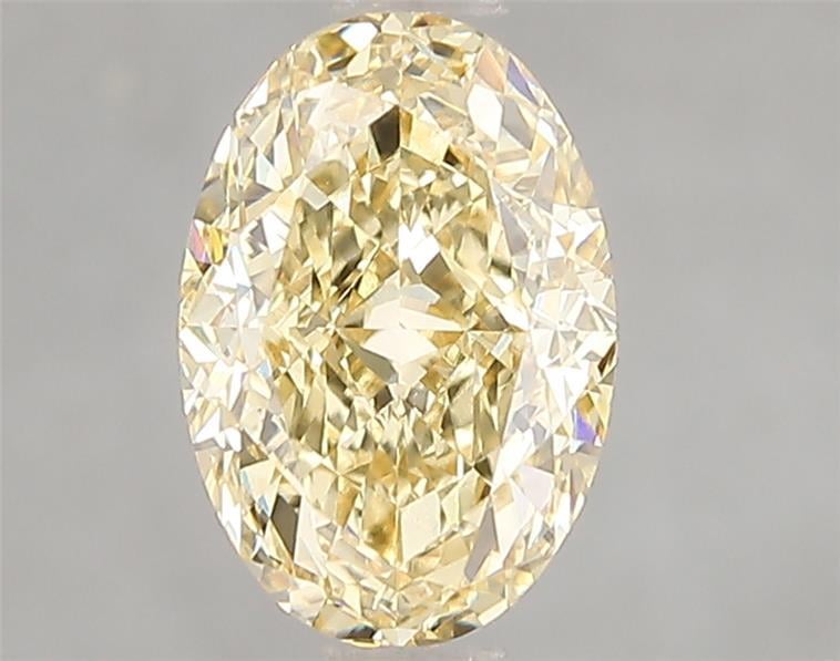 2.01 Ct. Fancy Intense Yellow Oval Lab Grown Diamond