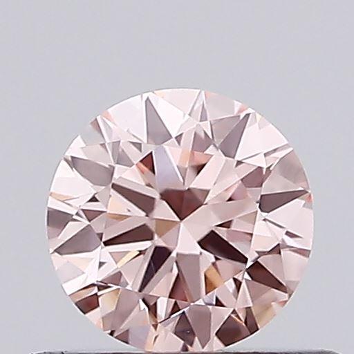 0.39 Ct. Fancy Intense Pink Round Lab Grown Diamond