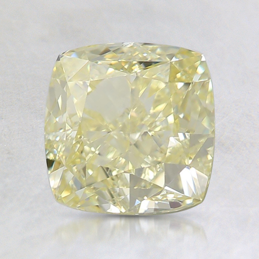 1.85 Ct. Fancy Yellow Cushion Diamond