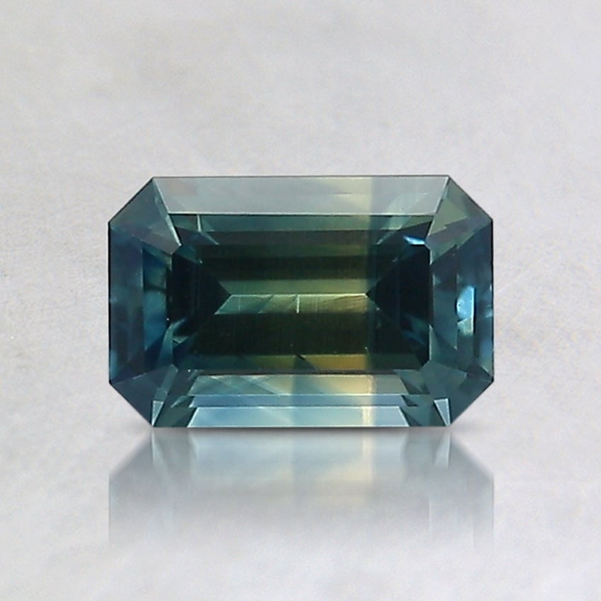 6.6x4.3mm Bi-Color Emerald Montana Sapphire