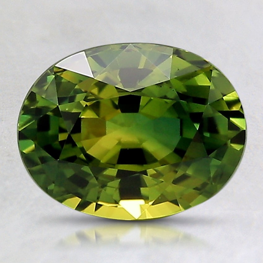 8.9x6.9mm Parti-Color Oval Australian Sapphire