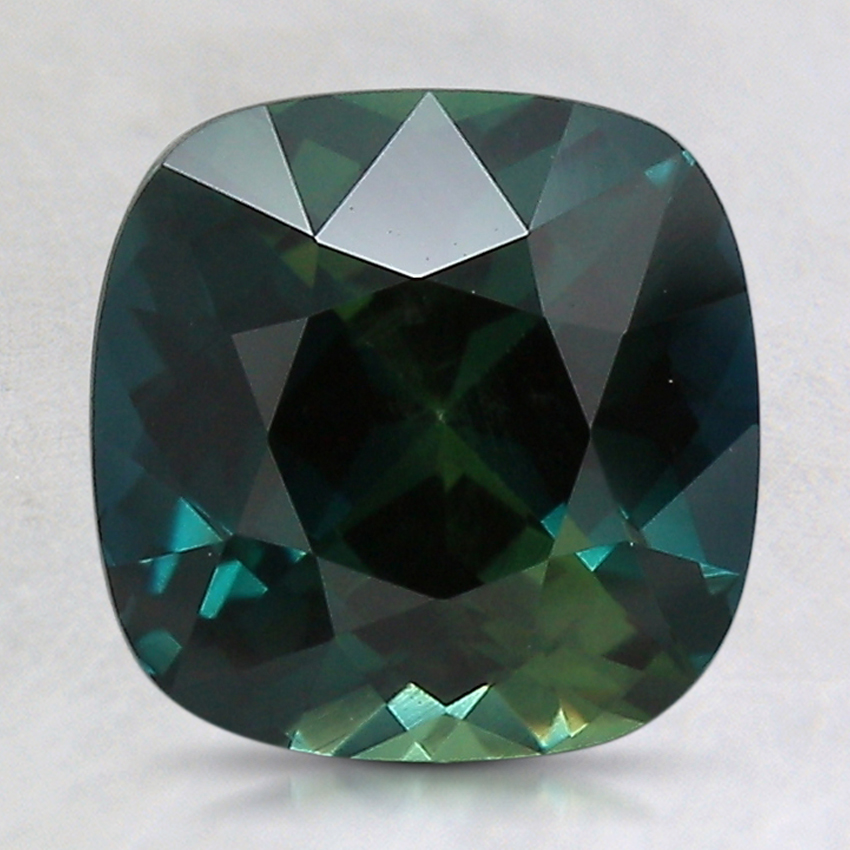 8mm Unheated Parti-Color Cushion Sapphire