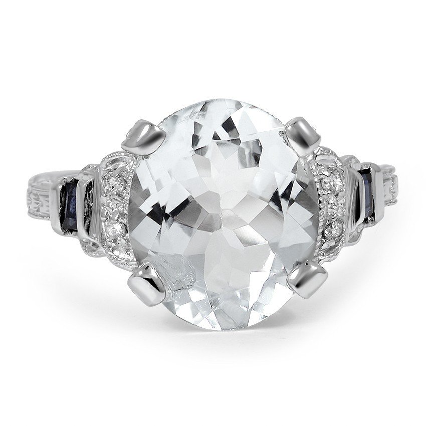 Edwardian Aquamarine Vintage Ring