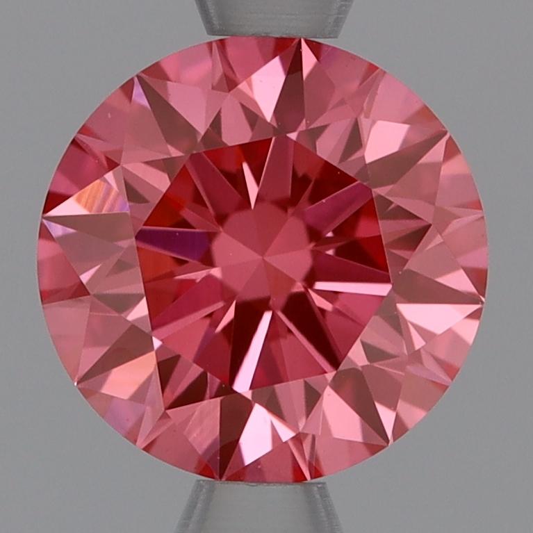 1.02 Ct. Fancy Vivid Pink Round Lab Grown Diamond