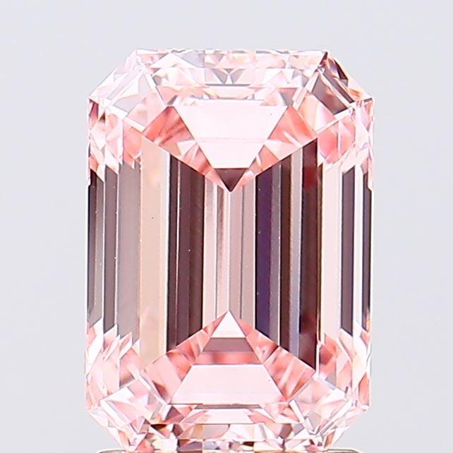 2.03 Ct. Fancy Intense Pink Emerald Lab Grown Diamond
