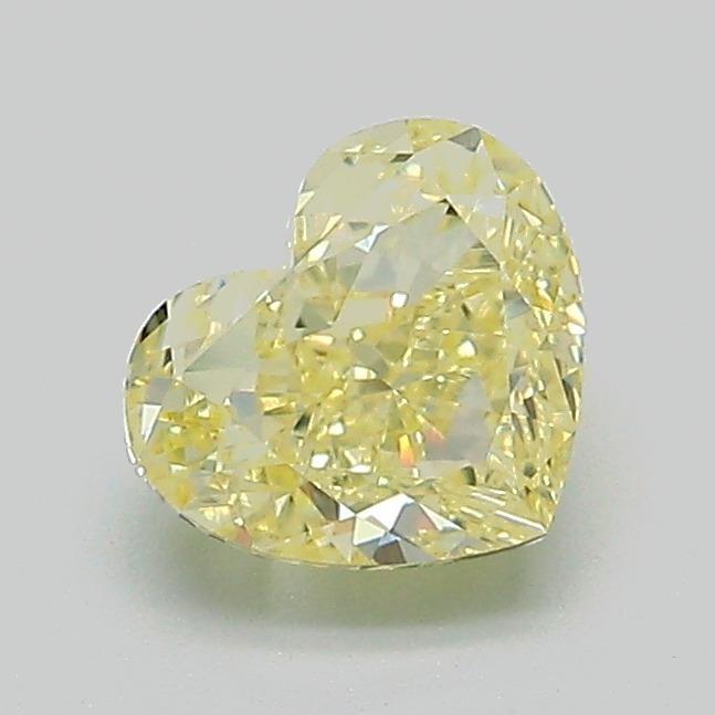 1.04 Ct. Fancy Yellow Heart Lab Grown Diamond