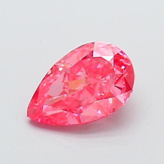 1.16 Ct. Fancy Vivid Pink Pear Lab Grown Diamond