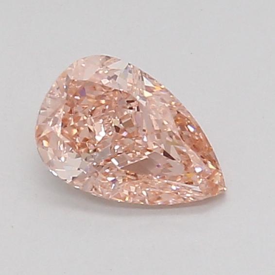 0.74 Ct. Fancy Intense Pink Pear Lab Grown Diamond