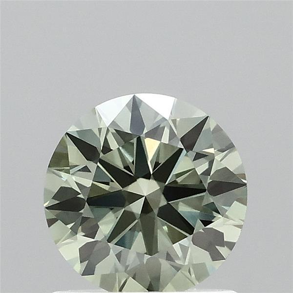 1.02 Ct. Fancy Vivid Green Round Lab Grown Diamond